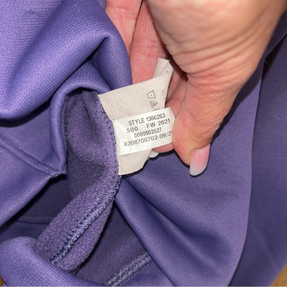 Under Armour Purple Hoodie with Floral Highlights - Picture 4 of 7